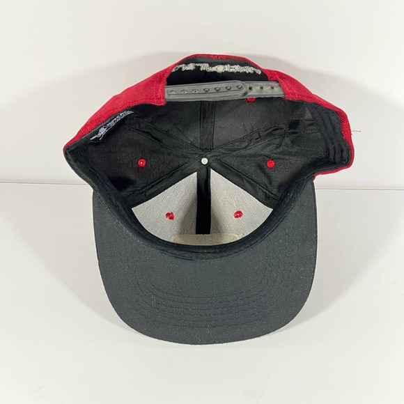 Joy Cap California Republic Bear Flag Red & Black snap back - Picture 4 of 7
